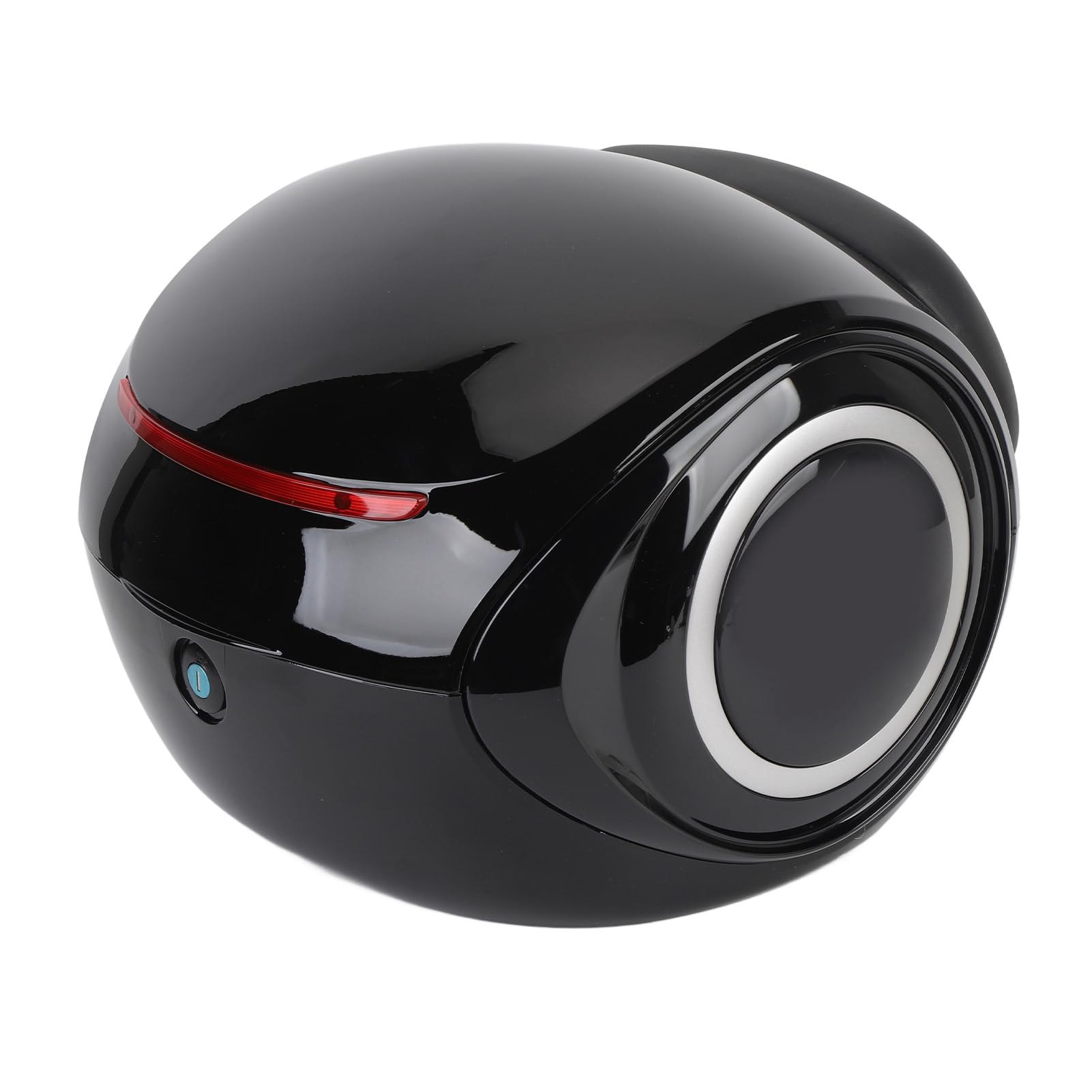 32L Robustes Motorrad-Topcase, Wasserabweisender, Tragbarer Kofferraum für Elektrofahrrad, Roller (Black)