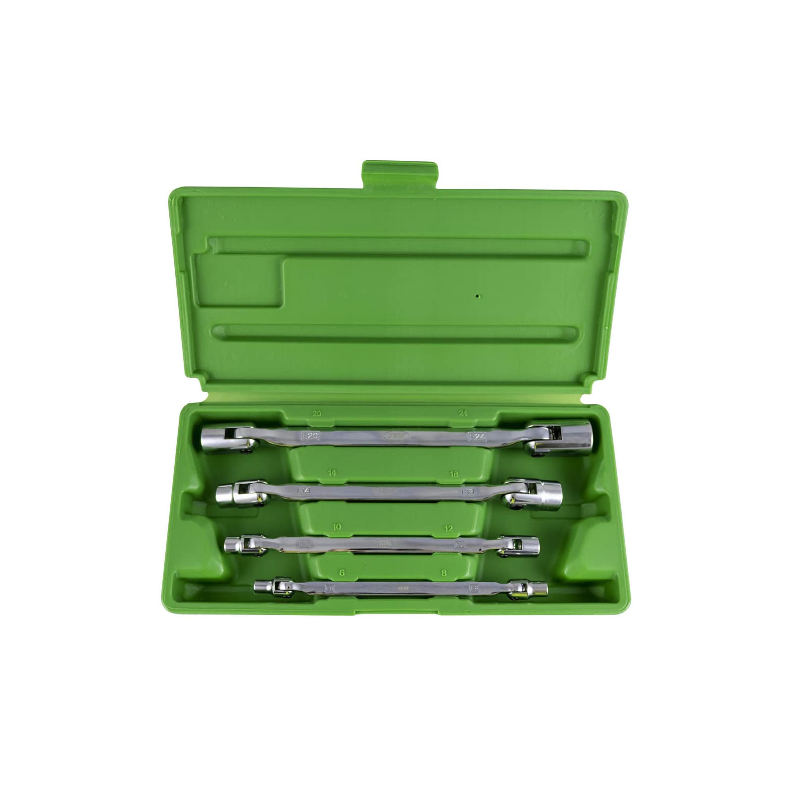 ESTUCHE CON 4 LLAVES DE VASO ARTICULADAS TORX