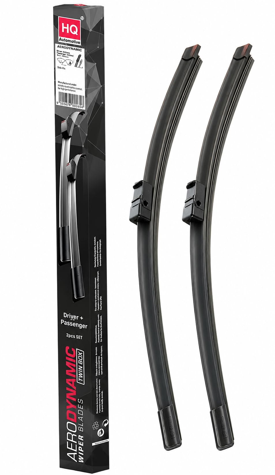 HQ Automotive Wiper Blade for BMW i3 I01 (2013-onwards) Front Set, ADR12-032