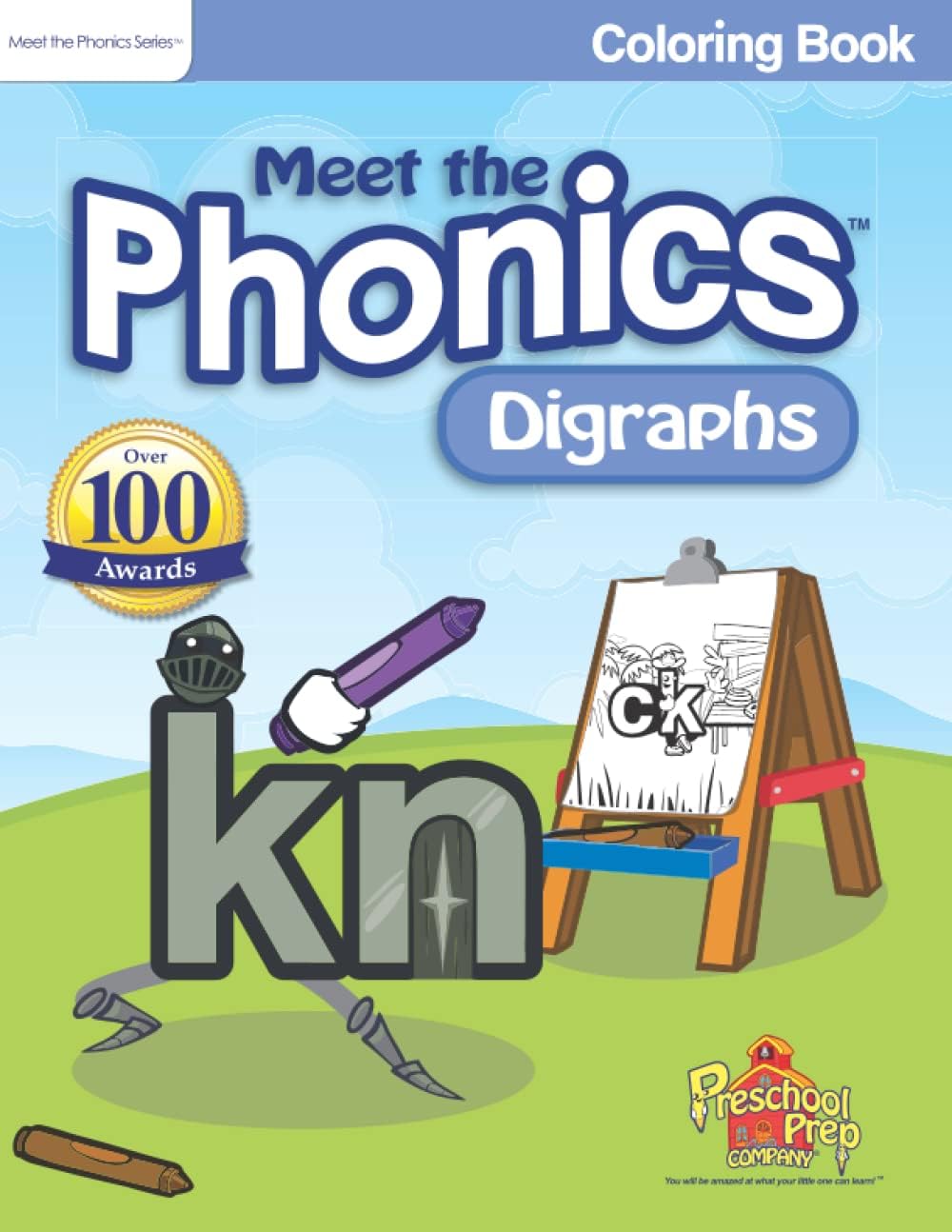 Bowker Meet the Phonics Digraphs Coloring Book