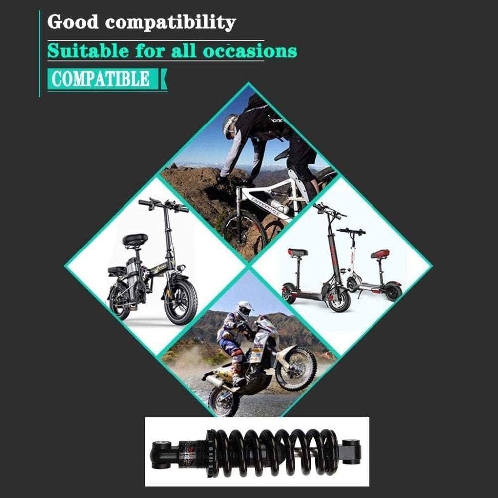 Amortyzator tylny 190 mm Mountain XC Soft Tail do roweru elektrycznego, regulowany amortyzator sprężynowy(165mm-650 Lbs)