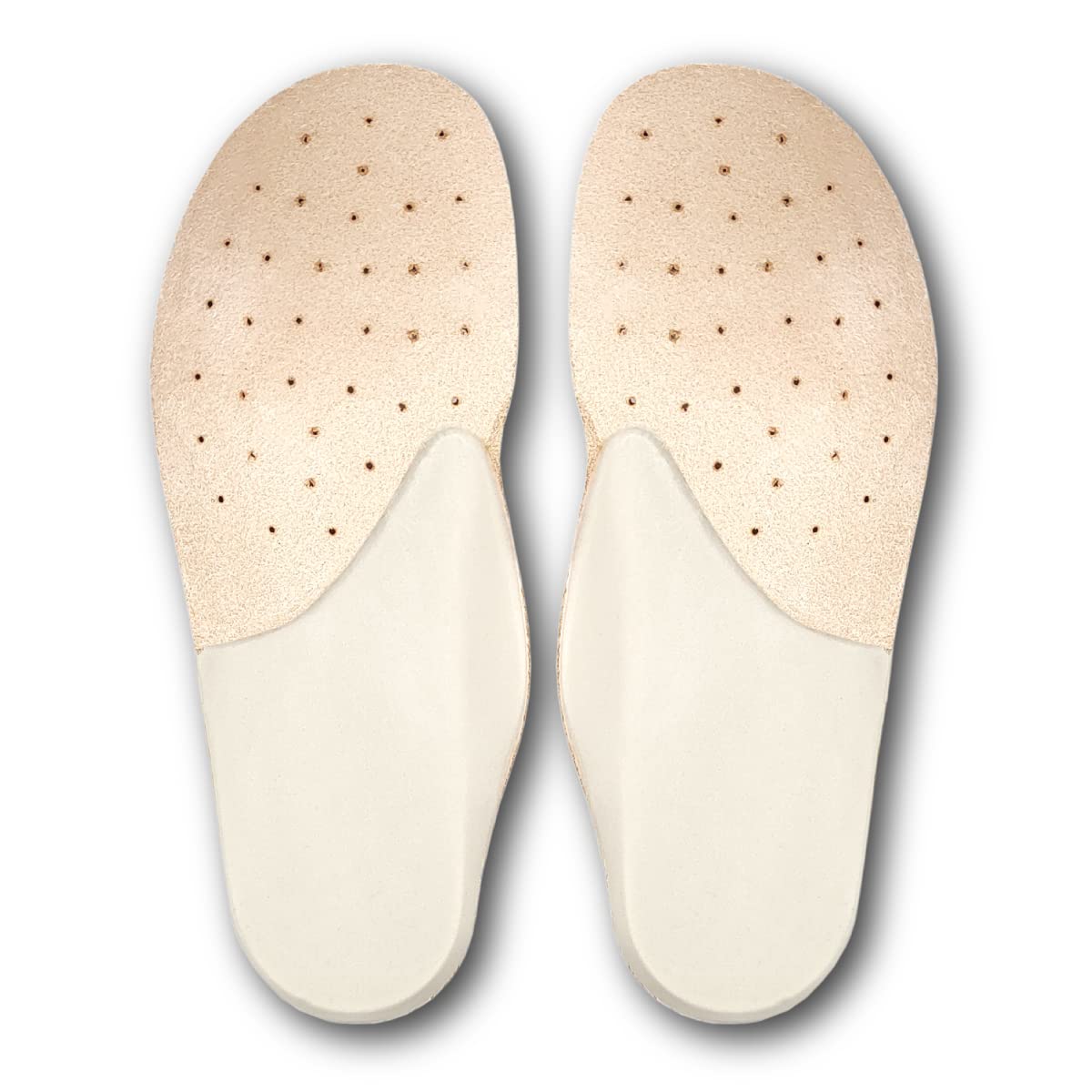 Mr. Scarpa Semelles Orthopédiques Cuir Enfant 34 EU - Support Voûte Plantaire, Anti-Odeur, Pieds Plats