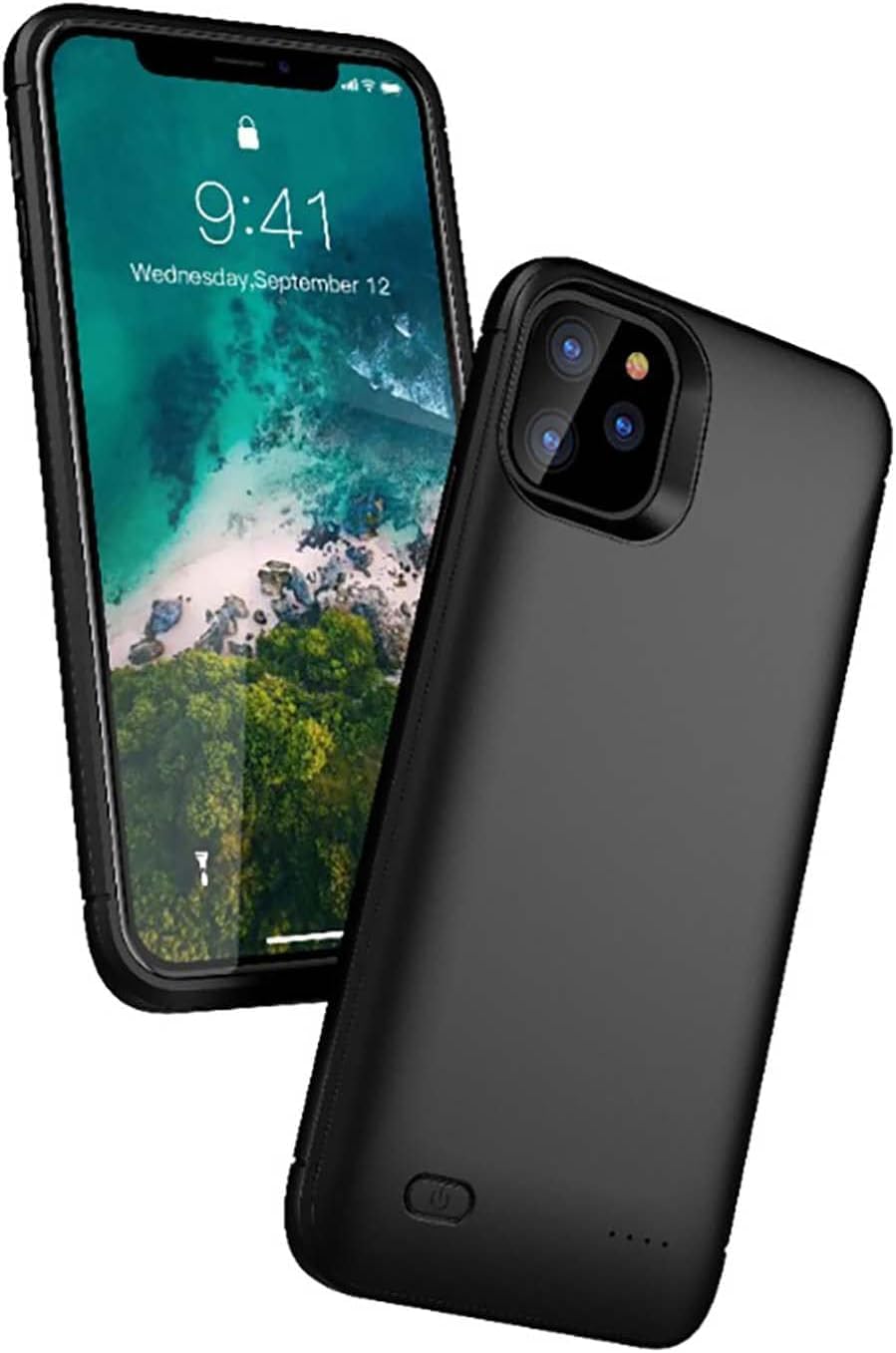 ELLENNE COVER BATTERIA per IPHONE 6-6S - 7-8 - SE - RICARICABILE 5200mAh | COVER CON BATTERIA INTEGRATA COMPATIBILE PER IPHONE 6-6S - 7-8 - SE - CUSTODIA RICARICABILE RICARICABILE 5200mAh