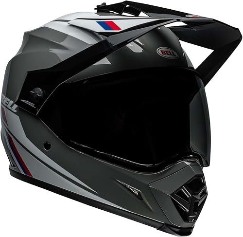 Bell MX-9 Adventure MIPS Casco (Alpine Gloss NardoNegro - XL)