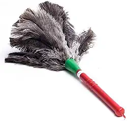 Espanador de Pó com Pena de Avestruz N30 - Poeira de Móveis