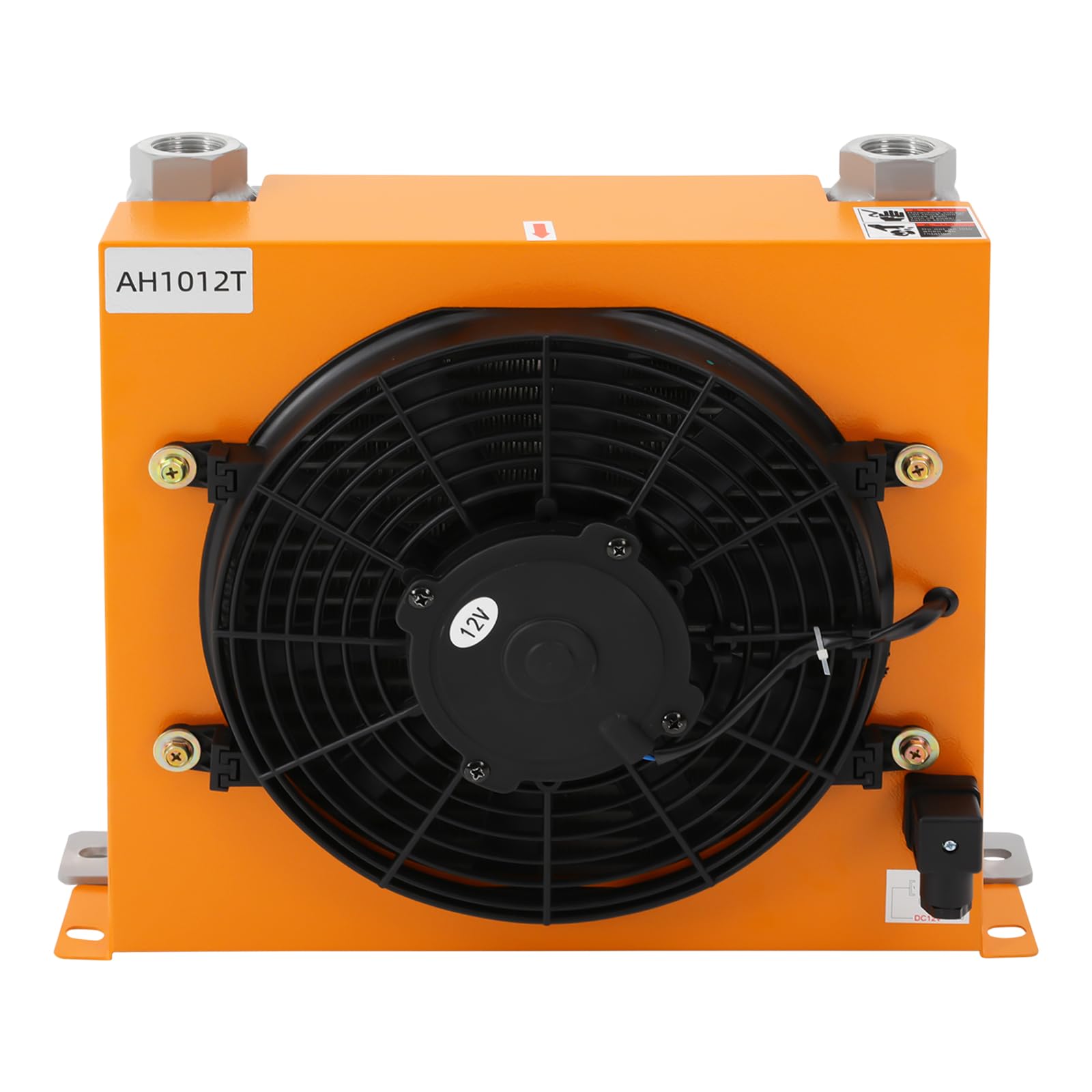 Raffreddatore d'aria idraulico DC 12 V Raffreddatore ad olio raffreddato ad aria 120 W Radiatore olio idraulico 100 l/min