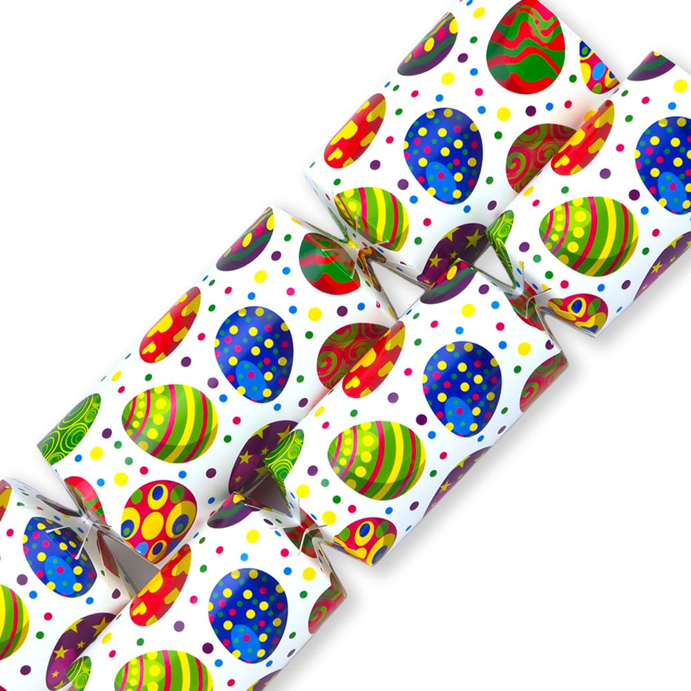 That's Crackers Multicoloured Easter Egg Fantasia | Makes 2 Standard Crackers | Make & Fill Your Own