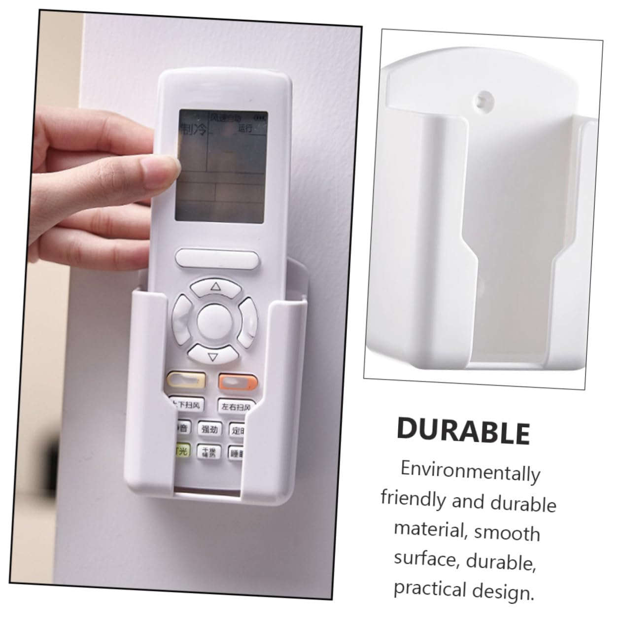 Caja De Almacenamiento Magnética para Cargador De Teléfono De 4 Piezas Soporte para Control Remoto De Pared Diseño Que Ahorra Espacio