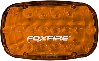 FOXFIRE F263-A LED Signal Light for Utility Vehicles, Traffic Control, Oversized Loads, Work Zone Safety, Warehouse & Factory Safety, Amber