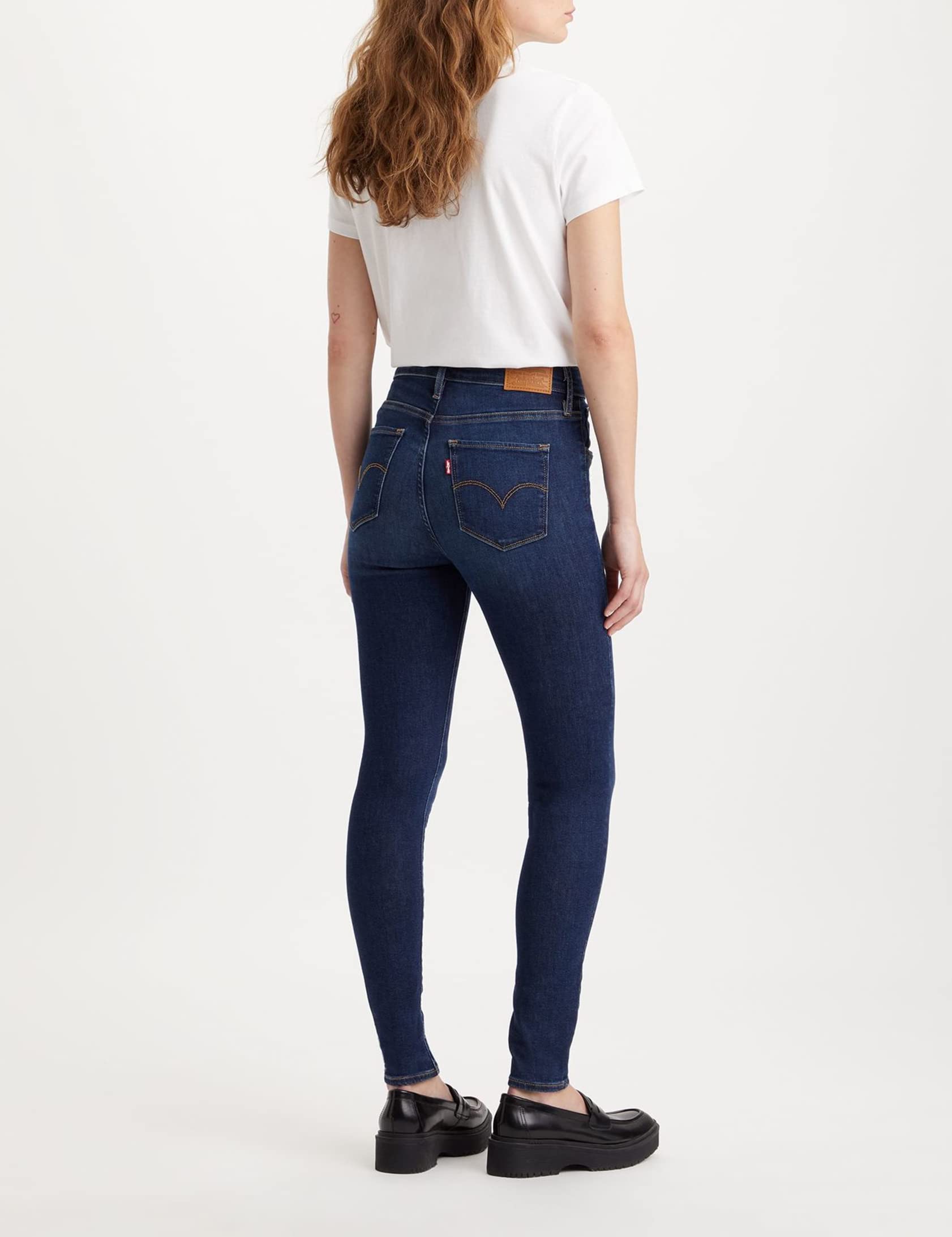 Levi's Femme 720 High Rise Super Skinny Jeans, Love Song Dark, 31W / 30L