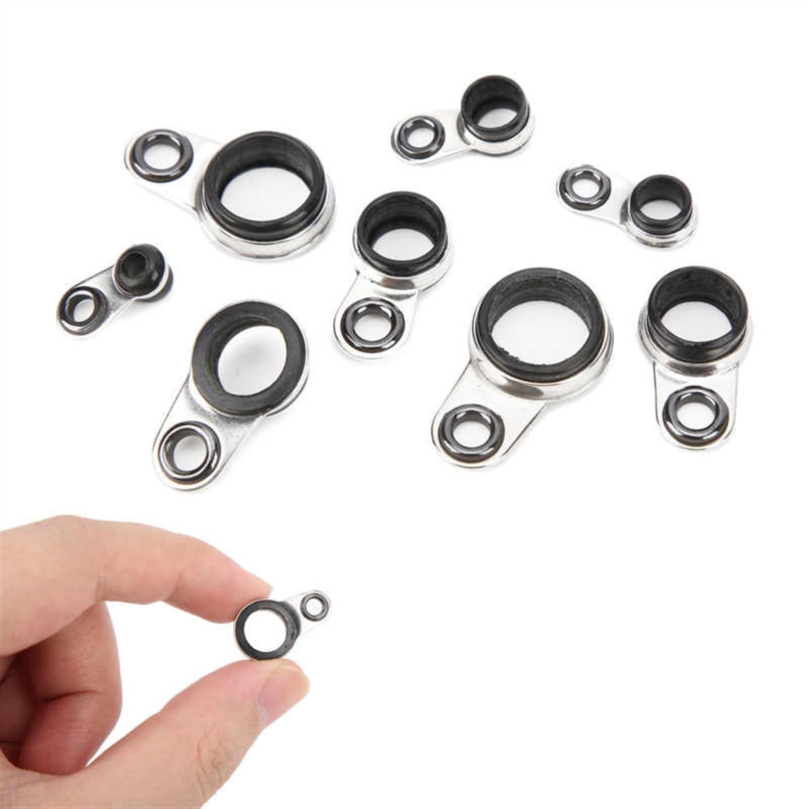 ANNEAUX DE GUIDAGE Canne à Pêche Anneaux De Guidage En Céramique Bonne