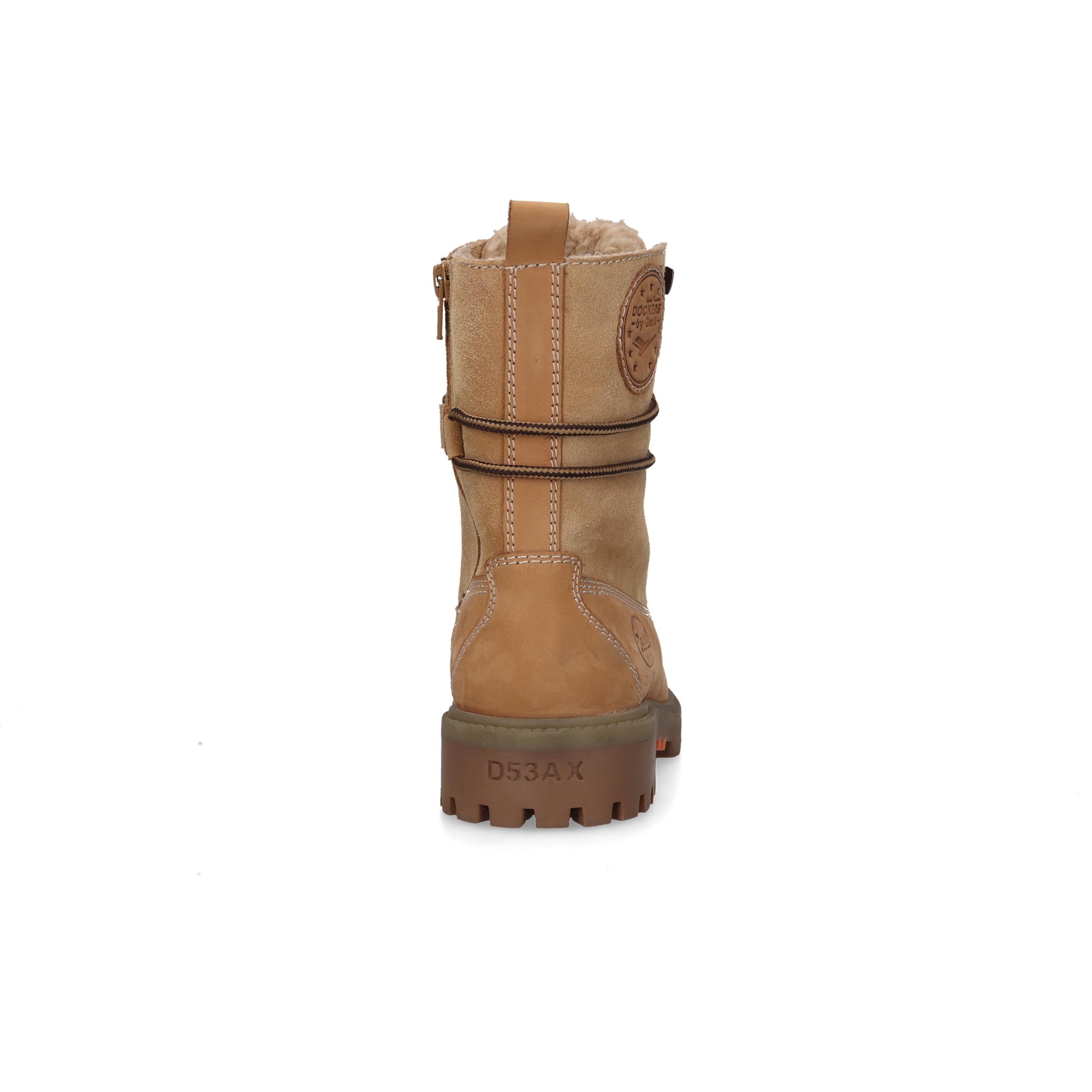 Dockers by Gerli Damen Erwachsene Schnür-Stiefeletten 53AX307 Weite normal Reißverschluss