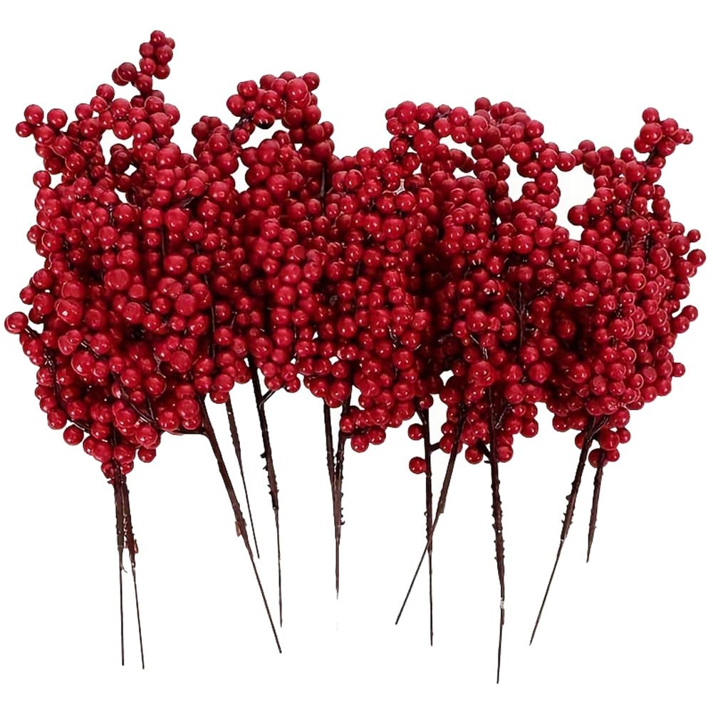 CTRLZS Artificial Ornamental Berries DIY Holiday Ornaments Simulation Berry String Home Decorative Ornaments