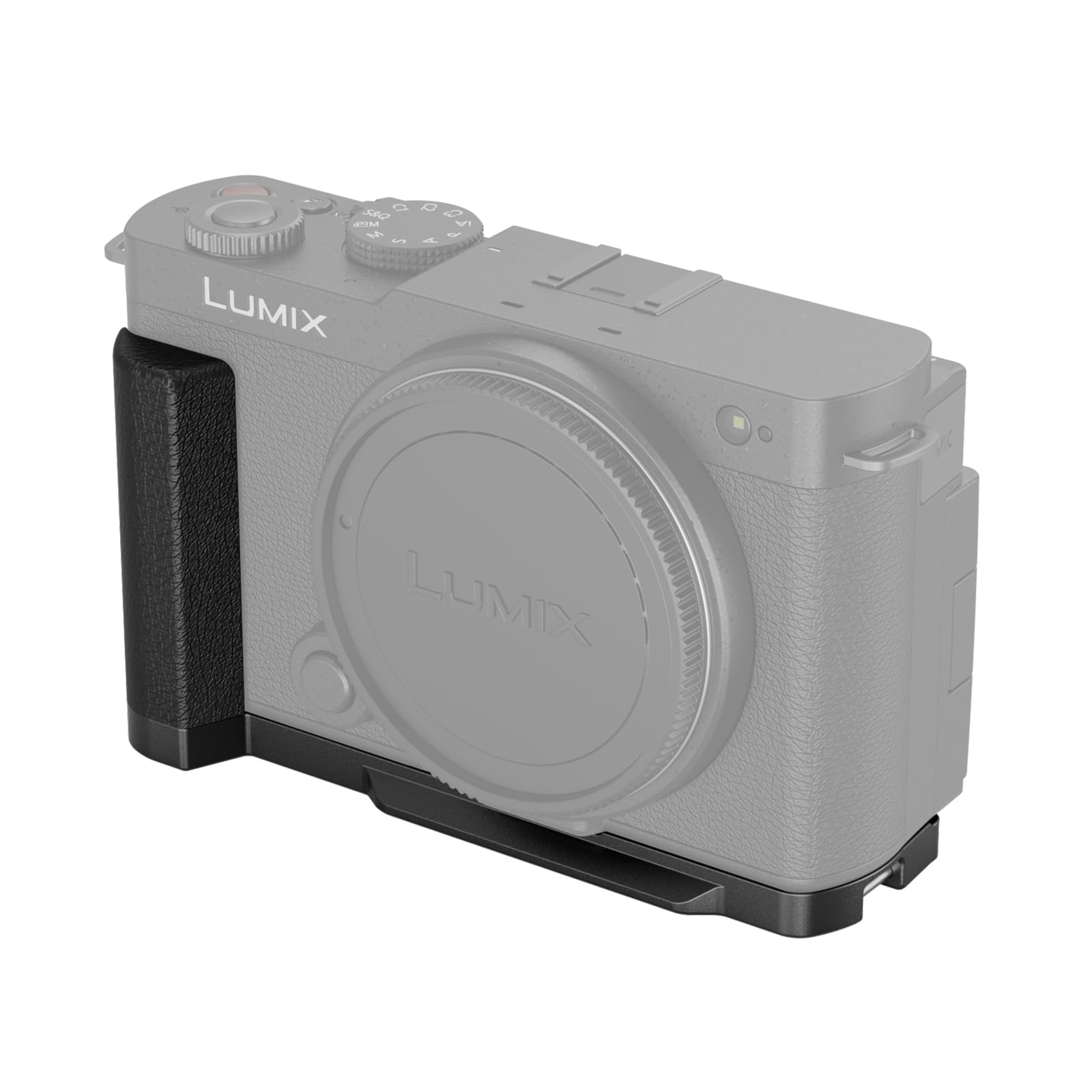 SMALLRIG L-Shape Handle dla Panasonic LUMIX S9 with Ergonomic Silicone Grip, ​​Wbudowana Płytka Szybkiego Uwalniania dla Arca do Szybkiego Włączania Statywów/Fotografowania z Ręki - 4517
