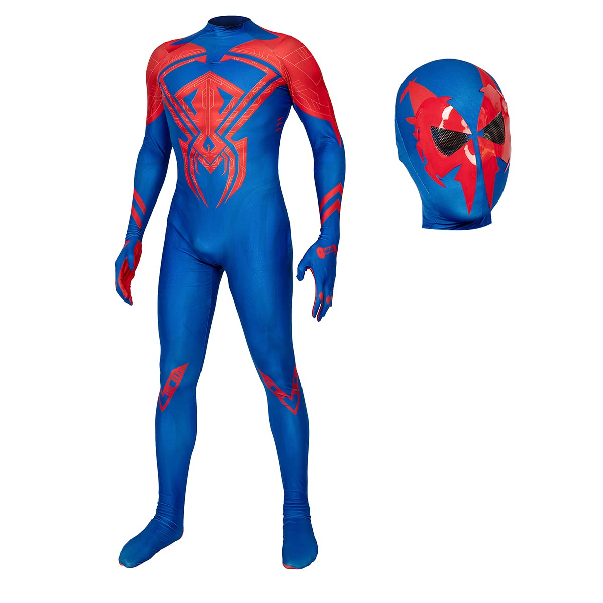 Halloween Costume Super Hero New into The Spider Verse Miles Morales Zentai Cosplay Costumes Adult