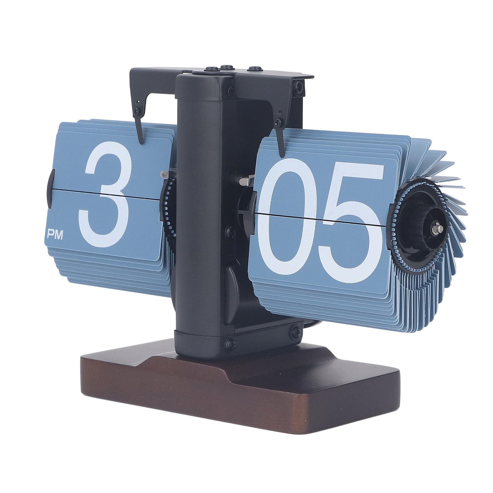 Niejgay Retro Flip-Uhr - Automatische Klappuhr Mit Digitaler Anzeige Für Den Schreibtisch