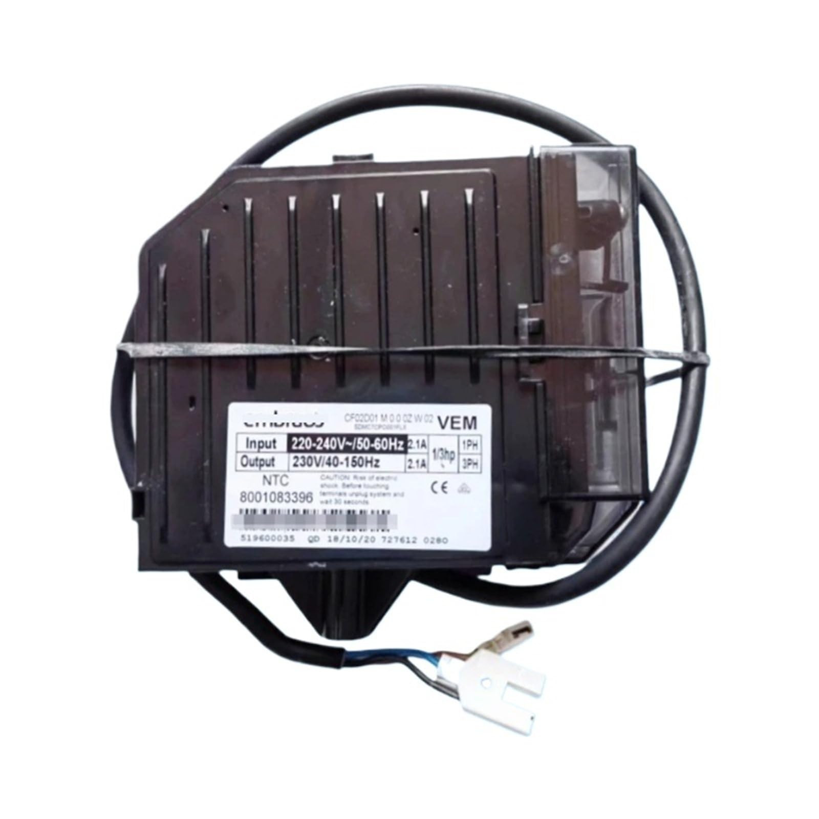 VEM193525231 Refrigerator Inverter Compressor Driver Plate CF02D01M Condensing Unit