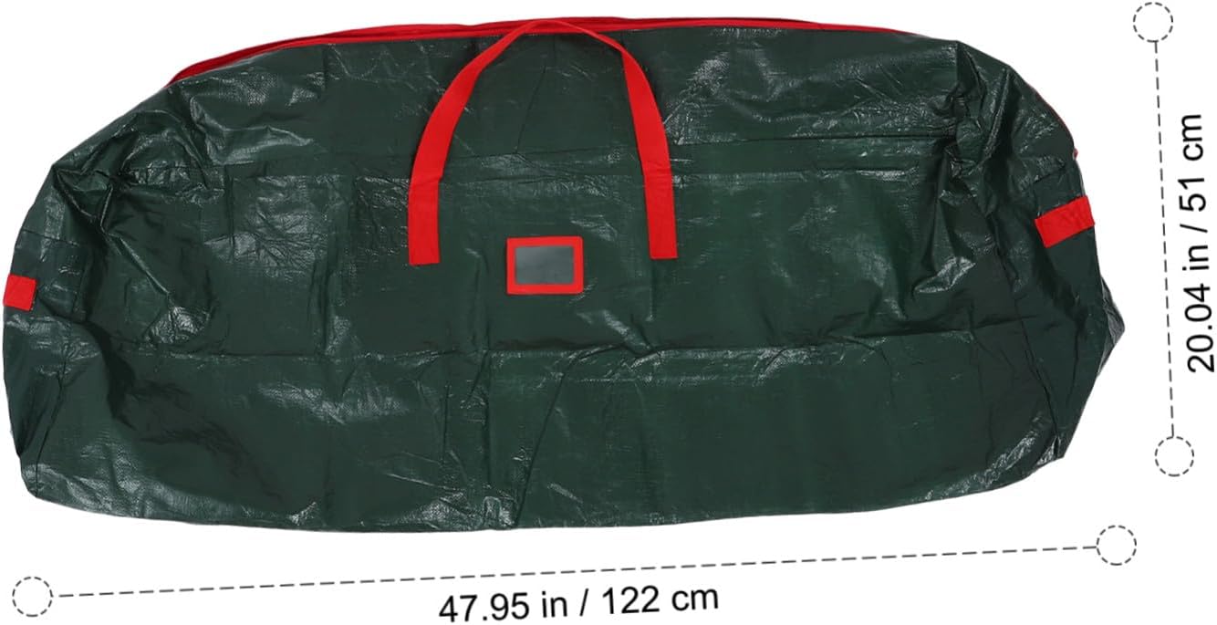 Christmas Tree Storage Bag Xmas Tree Container with Zipper Closure and Insect Protection for Holiday Decoration Organization