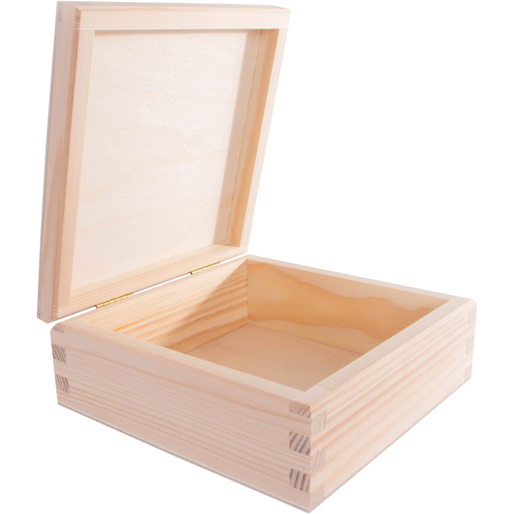 4 Scatole In Legno Ideen Mit Herz - Diverse Misure Per Fai Da Te, Decorazioni E Conservazione - Foto 4