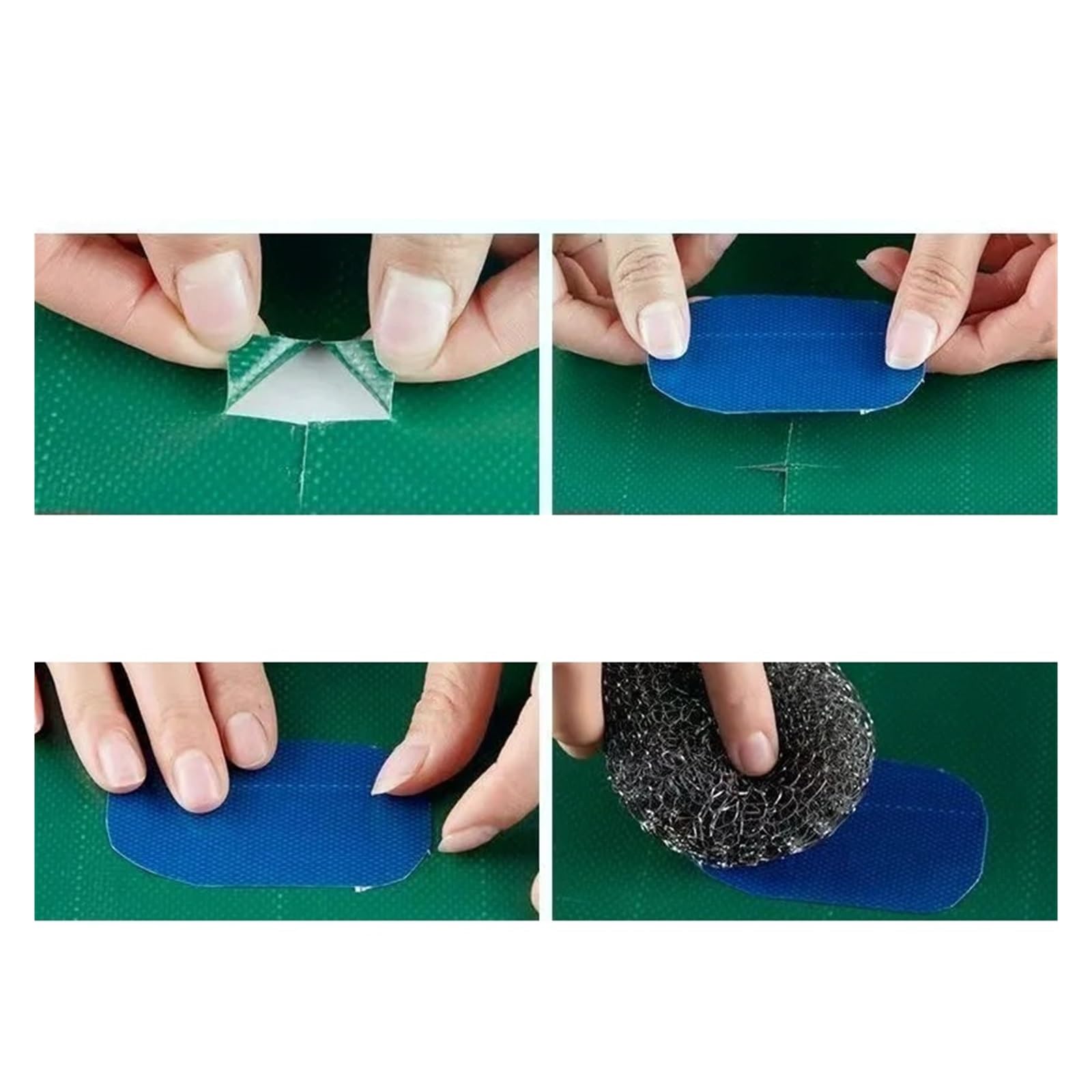 Zelt Reparaturband Reparatur-Patchband, selbstklebend, for Planen, Überdachungen, Outdoor-Zelte, Regenmäntel und Regenschirme – Lochflicken(12M_1MM_120MM)