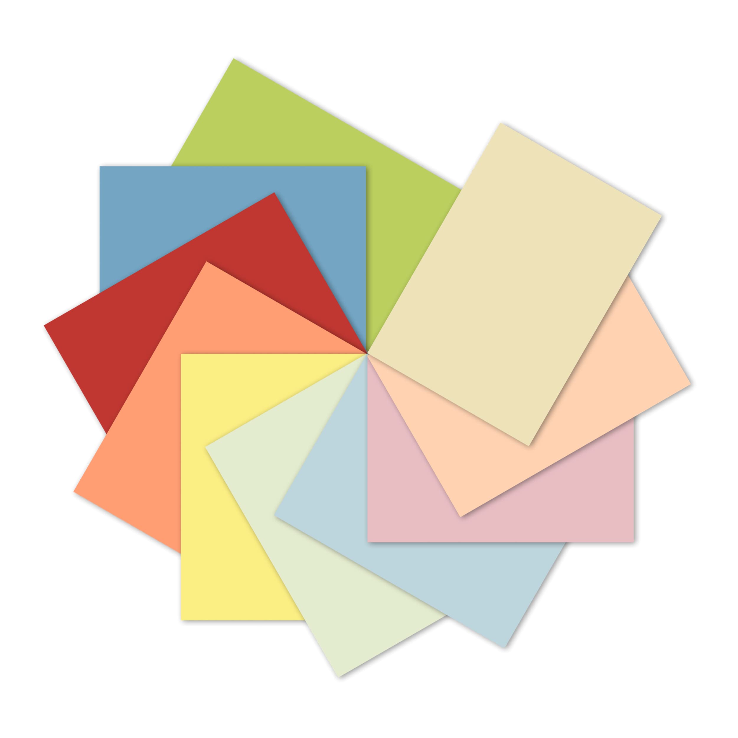 250 Fogli Carta Colorata A4 Landré - 80 G/m², 10 Colori, Per Stampanti, Ufficio E Fai Da Te - Foto 5