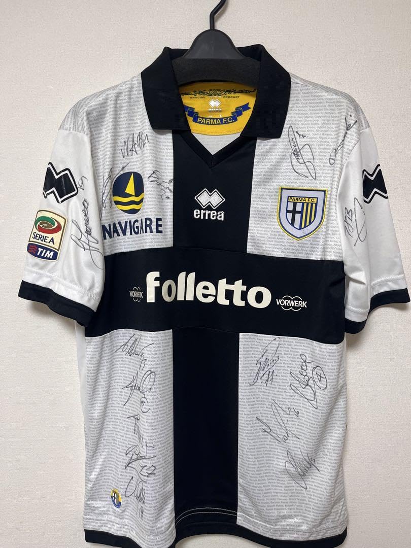 Amazon.co.jp: 正規品 パルマ OBサイン入り ユニフォーム : ファッション 