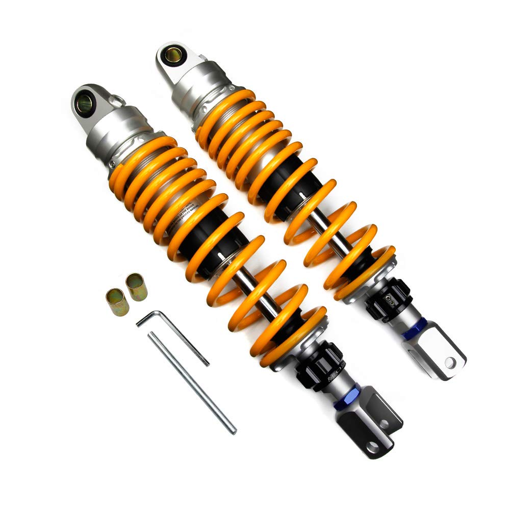 Amazon | 汎用品 バイク用 リアサスペンション リアショック 335mm 