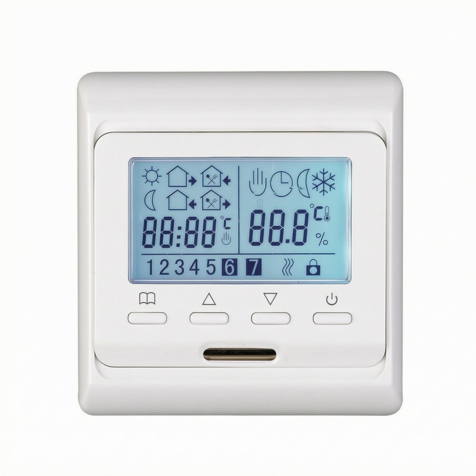 Regolatore di Temperatura a Parete, Bianco