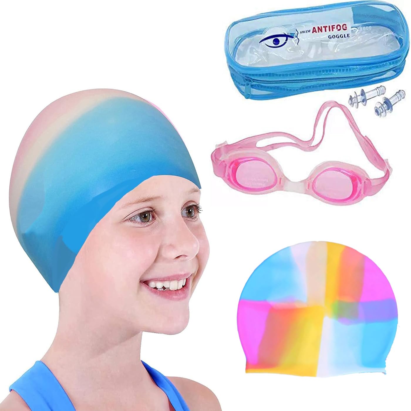 Verbier Swimming Accessories Summer Beach/Pool Combo Set for Kids Girls and Boys (Multicolor-1) (B09XB53C58) Amazon Price History, Amazon Price Tracker