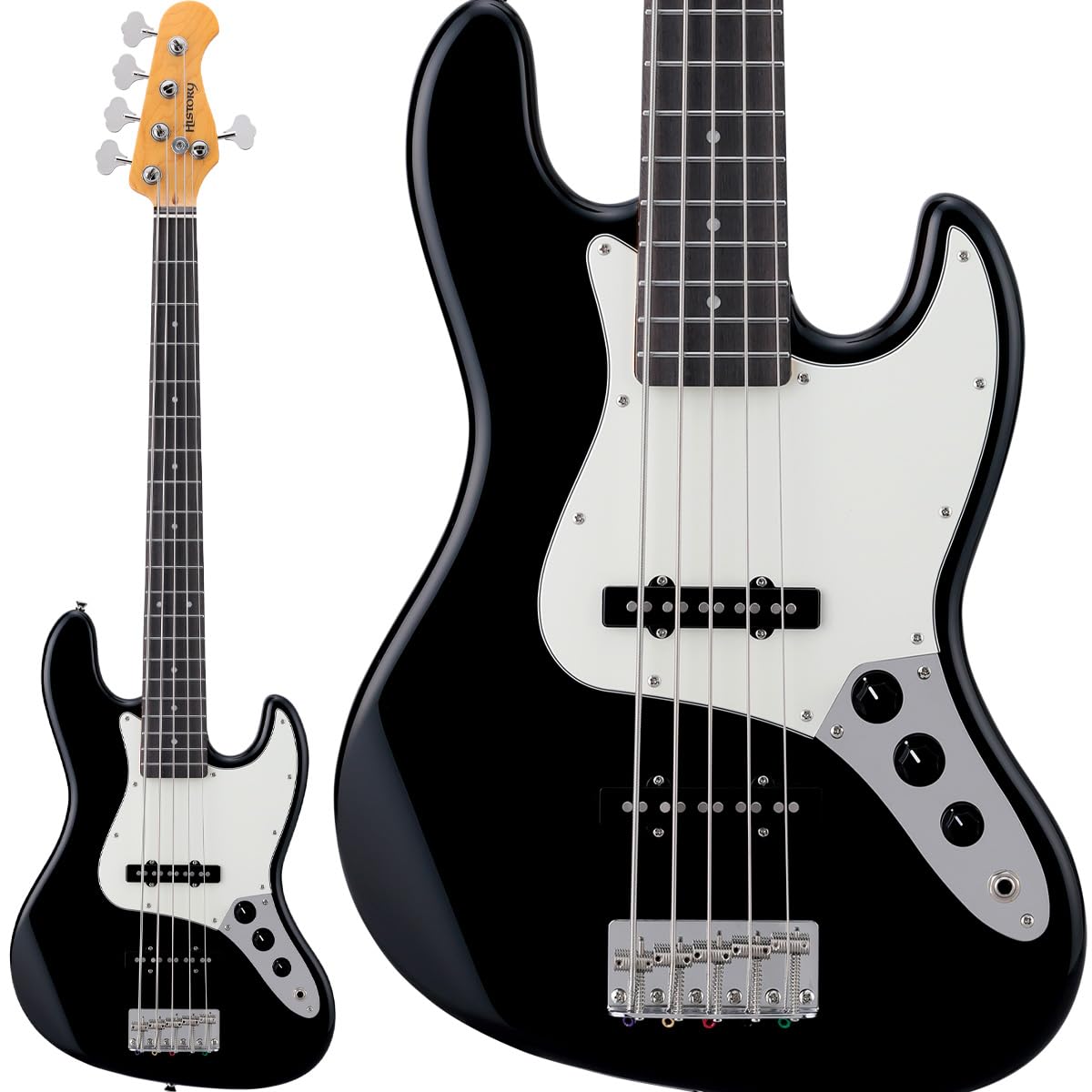 Amazon | HISTORY HJB/5V-Performance BLK 5弦ベース ジャズベース 