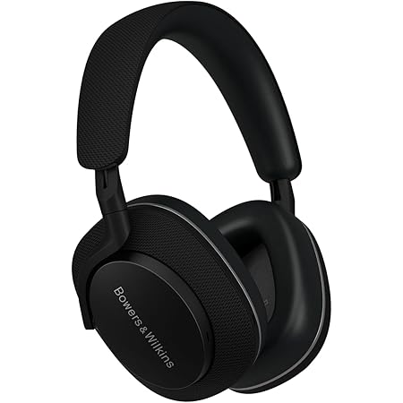 Bowers & Wilkins PX7 S2e Casque Supra-auriculaire sans Fil avec réduction de Bruit Qualcomm aptX™ Adaptive & Quick Charge, 30 Heures de Lecture et 6 Microphones intégrés – Noir Anthracite