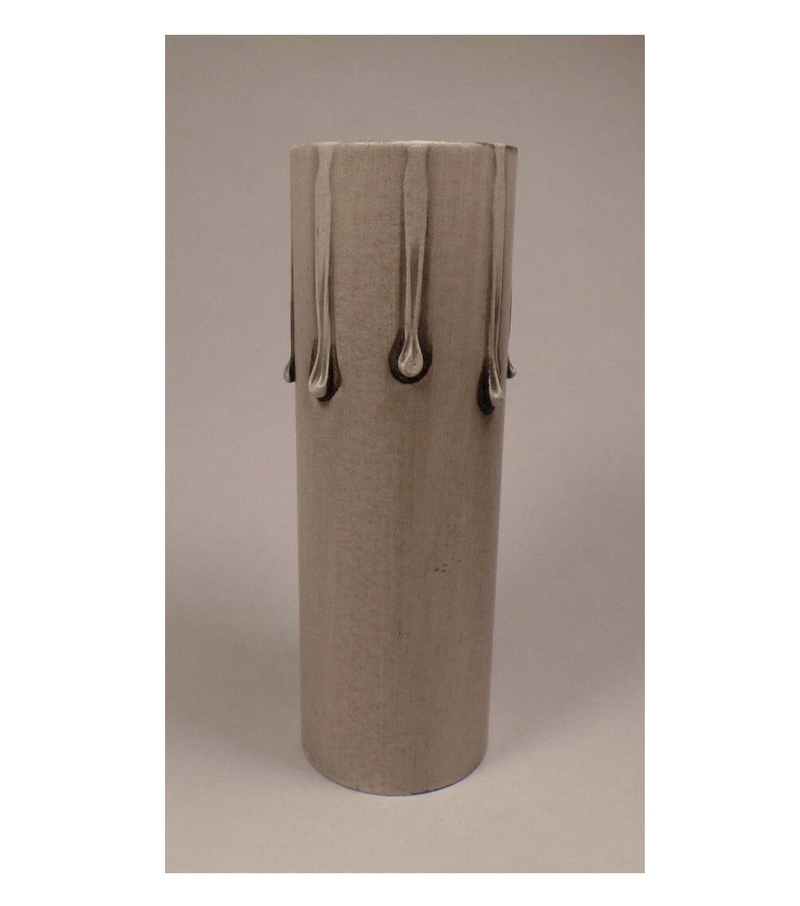 Galapagoz Candle Socket Cover Chandelier Lamp Silver Leaf Standard Paper Board 890K 3 inch New USA