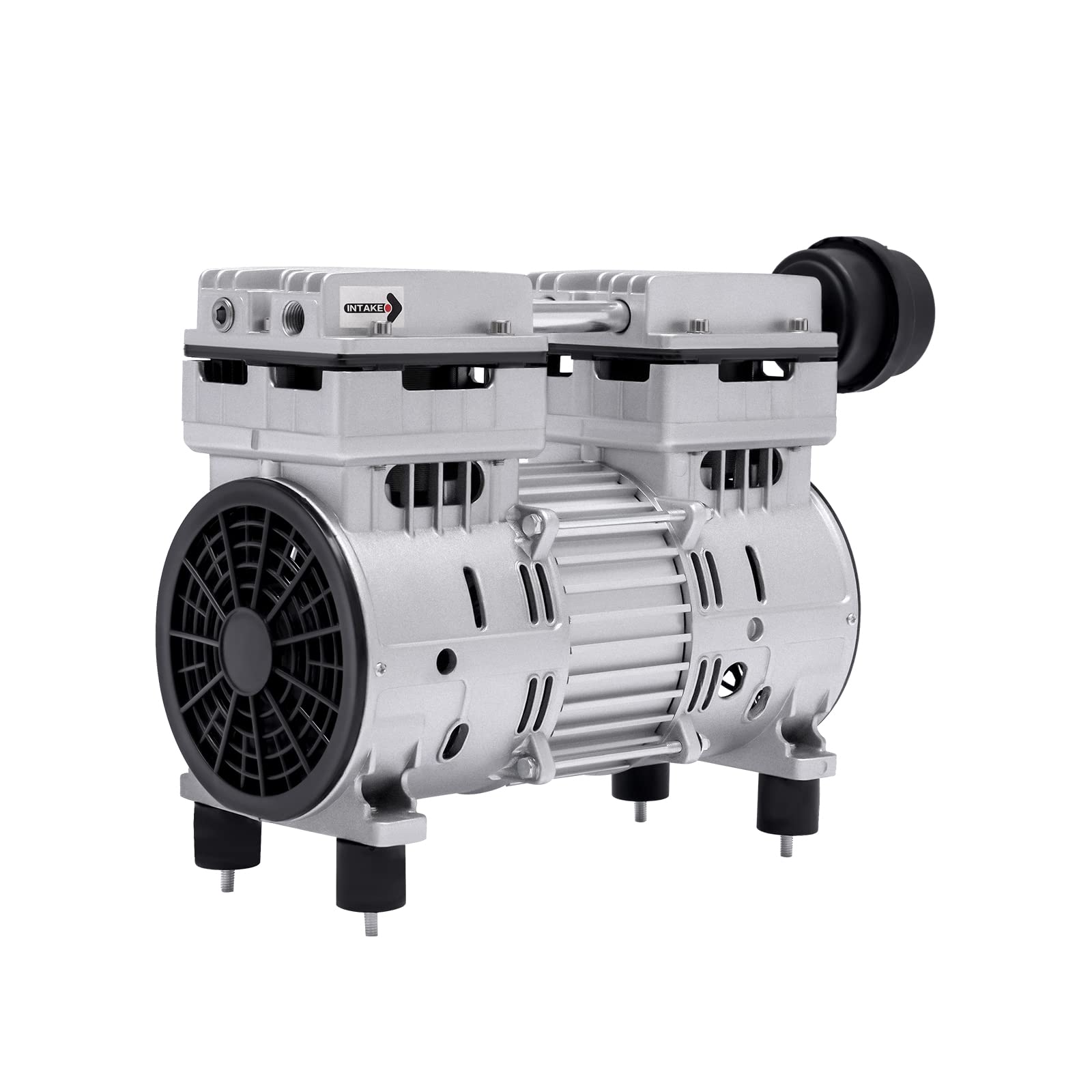 750W ölfreie Industrie- & Labor-Vakuumpumpe – Klimaservice-Vakuumpumpe, Luftdurchsatz 65-70 L/min, Überhitzungsschutz 135°C, Drehzahl 1420 rpm, 220V – geeignet für Verpackungsmaschinen, Sprühgeräte, W