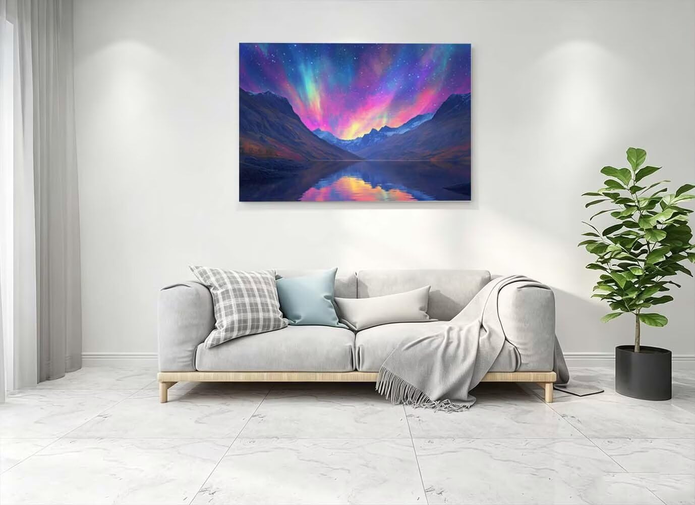 Aurores Peinture Diamant Adulte 5D Diamond Painting 2 Pack 95x70cm L-3314