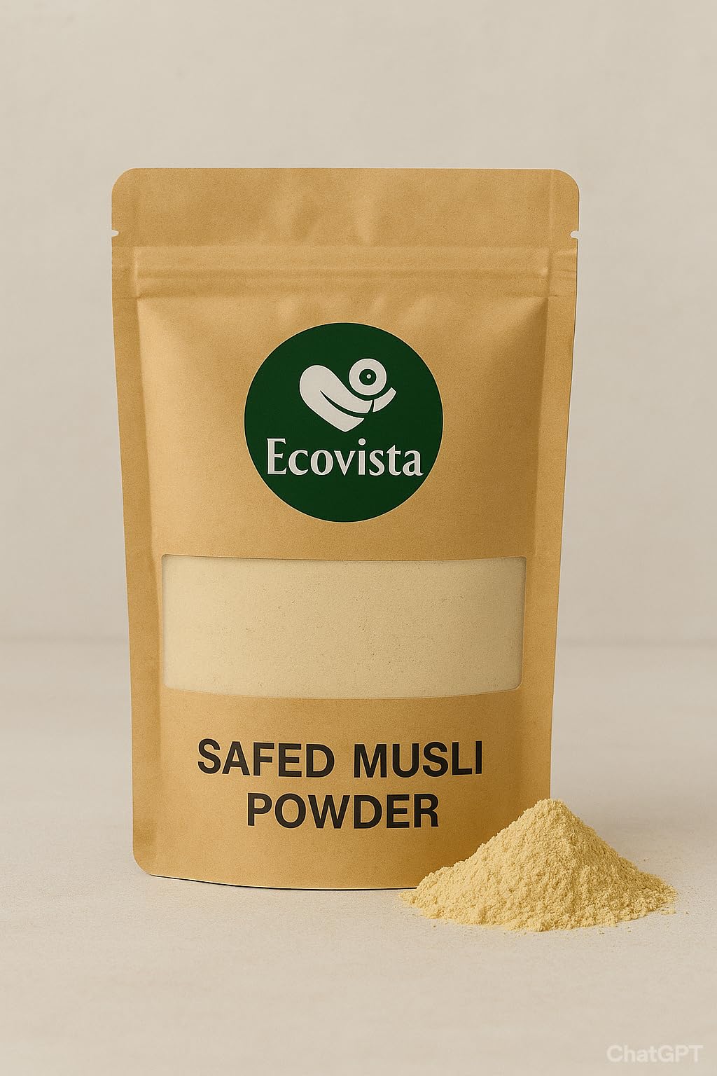 Safed Musli Powder | Natural Herbal Supplement | Chlorophytum Borivilianum | Wild Cultivated | 227g / 0.5 LB / 8 oz