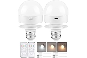 Rechargeable Light Bulbs for Limitless Illumination and Remote Control Convenience