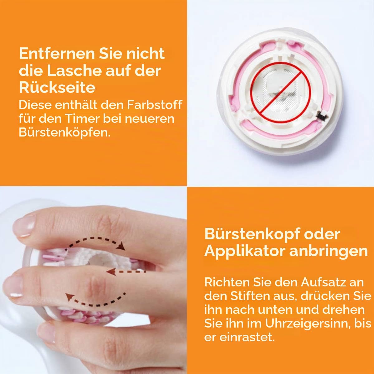 Clarisonic Tiefporige Gesichtsreinigungsbürste, kompatibel mit Mia 1, Mia 2, Alpha Fit, Smart Profile Uplift und Alpha Fit X, 2 Stück
