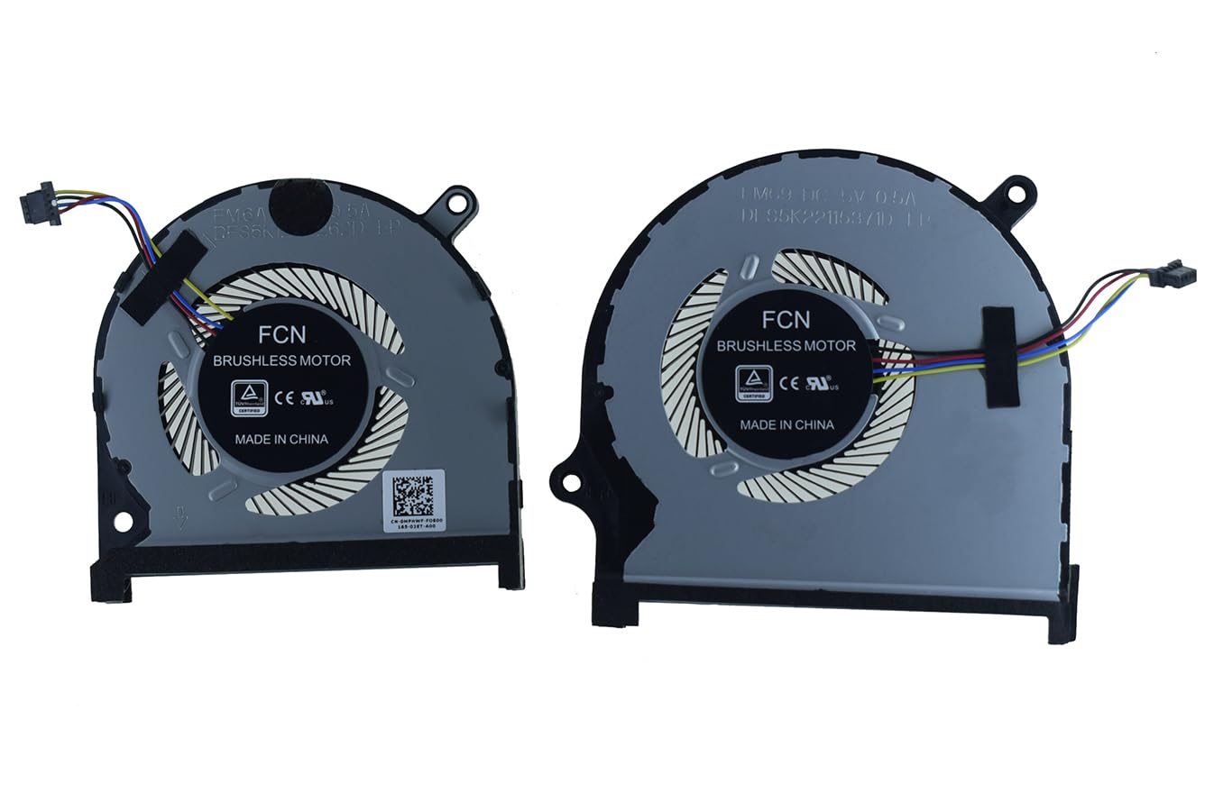 Ventilador de refrigeración de CPU y GPU para Dell Inspiron 15 7590 7591