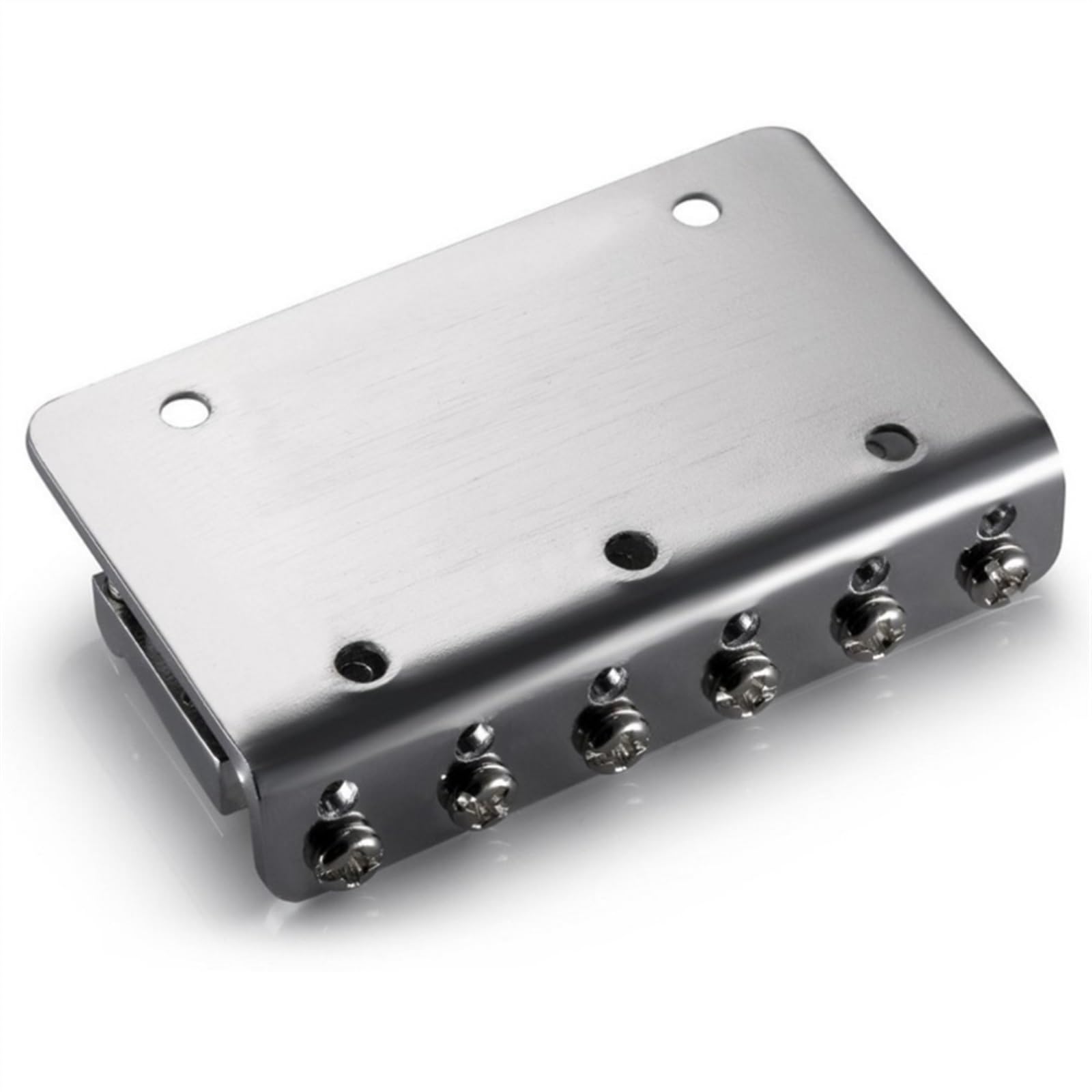 Juego De Puente Para Guitarra Eléctrica Puente Rígido De 6 Sillas, Puente Superior De Guitarra Eléctrica De 65mm Con Tornillos De 5 Uds, Accesorios De Guitarra Pesada