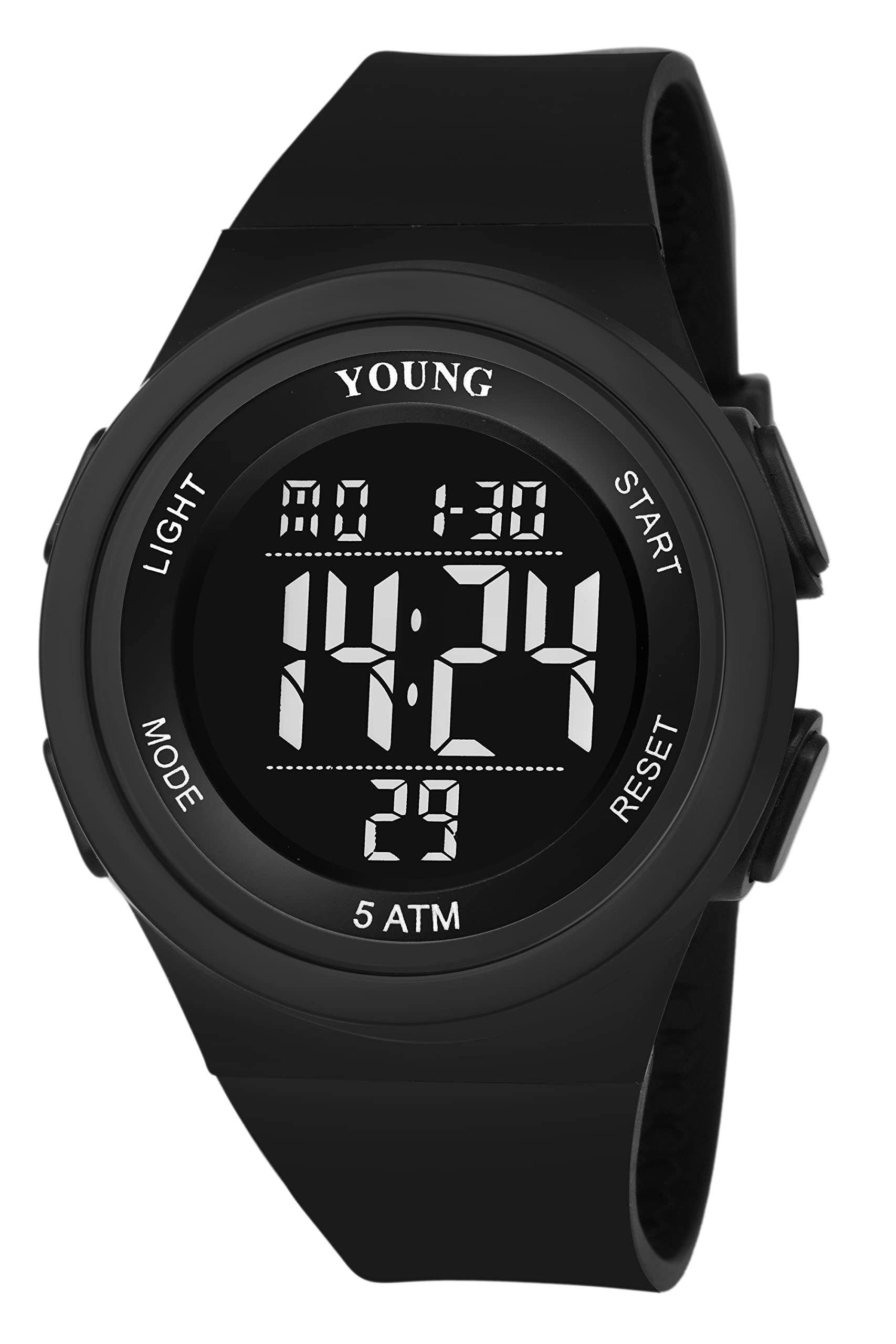 kool kidz Young Mission Digital Watch YM 703 BK (B0C1VTDJ32) Amazon Price History, Amazon Price Tracker