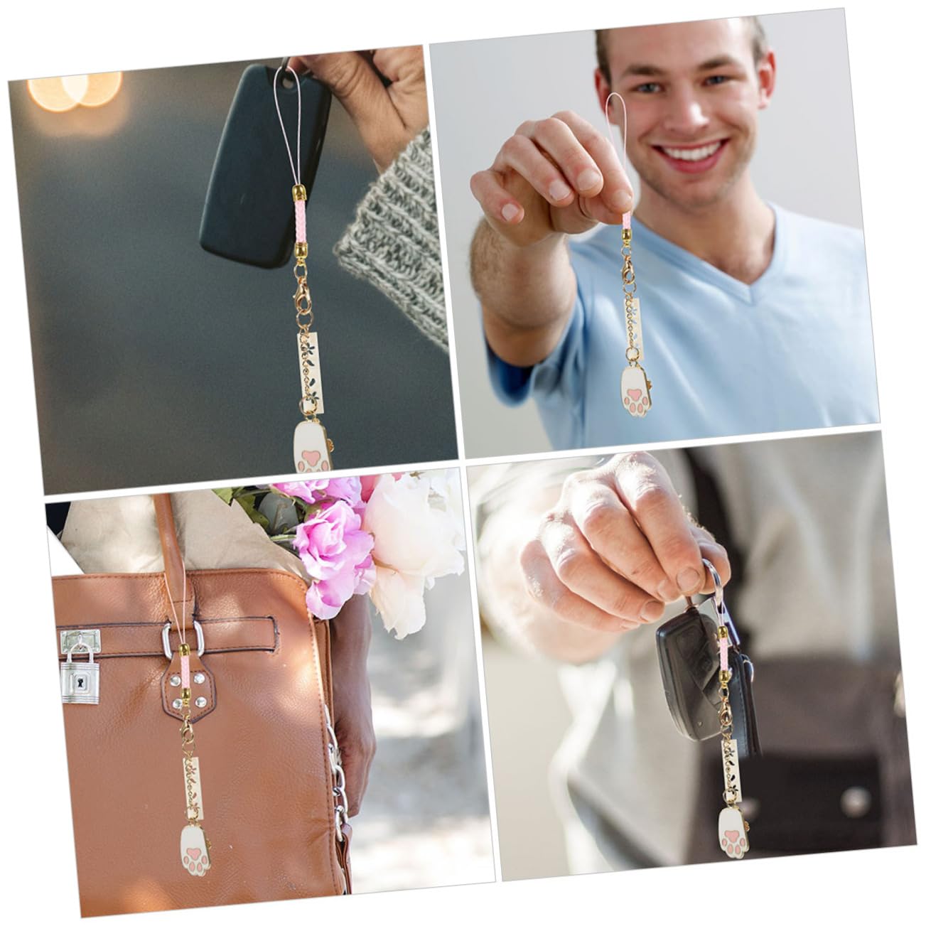 jojofuny 20piezas Encantadores Colgantes Para Teléfono y Adornos Decorativos De Accesorios Para Móvil Charm De y Gato Para Fundas De Smartphone