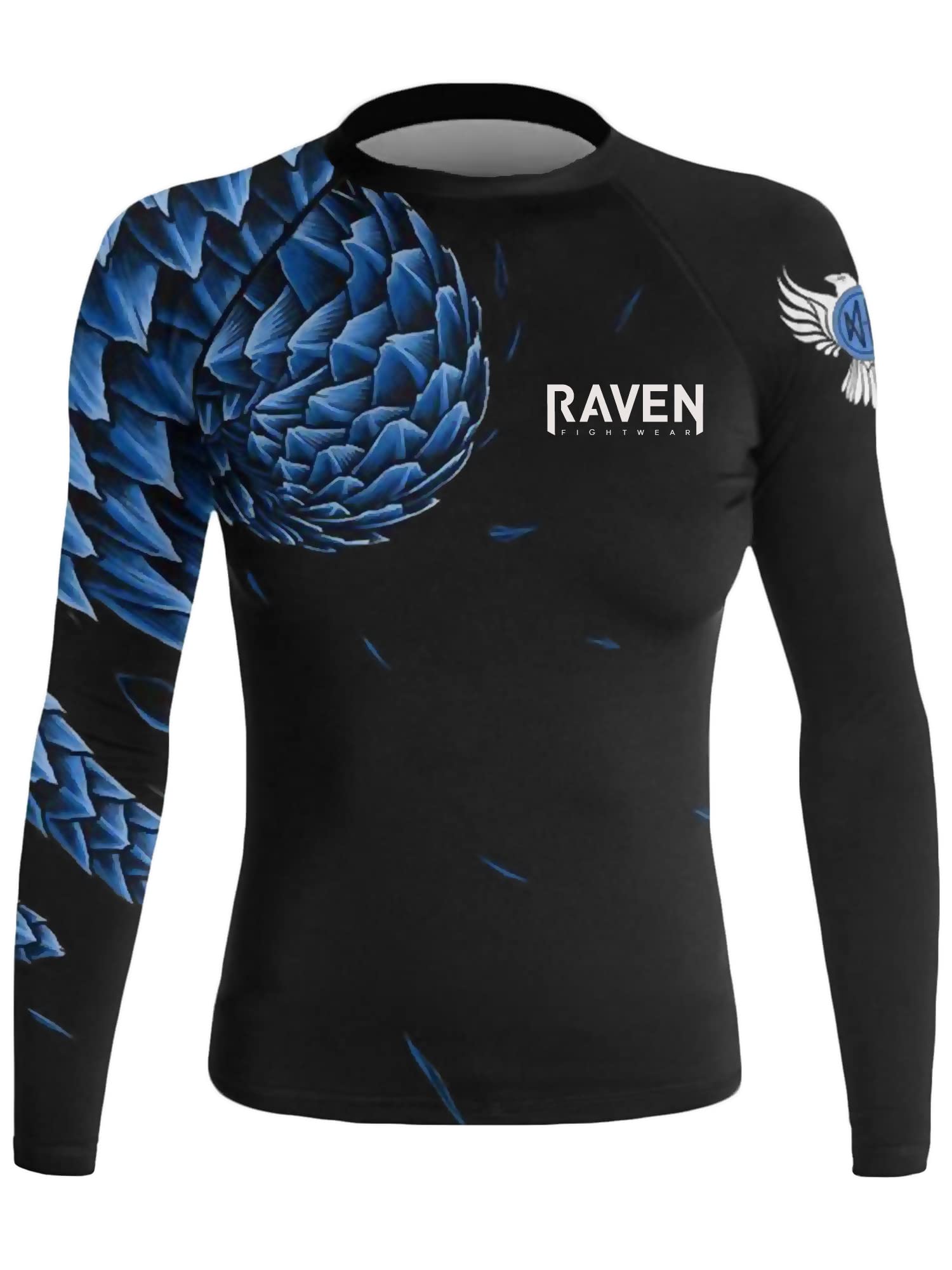 Raven Fightwear Womens Power Pangolin BJJ Rash Guard MMA