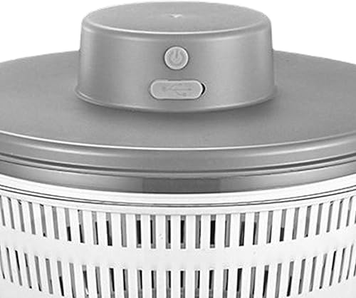 Miniatura 5 de Ensalada eléctrica recargable Filtro automático de ensalada de gran capacidad de secado rápido para cocina Frutas y verduras Spinner y escurridor