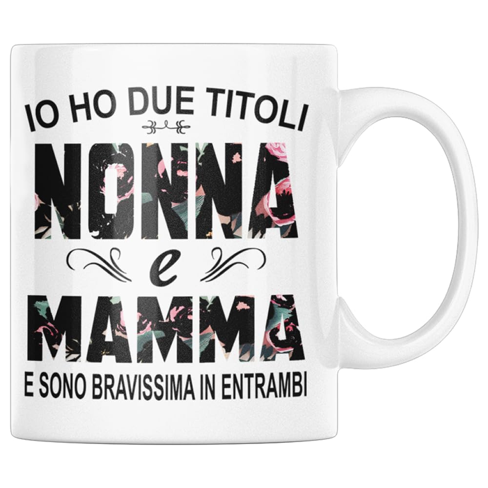 Tazza Termica Personalizzata Per Nonna | Regalo Di Compleanno Unico Per Nonna | Bicchiere Termico In Acciaio Con Messaggio "La Migliore Nonna" Ideale Per Nipoti Che Vogliono Stupire - 5