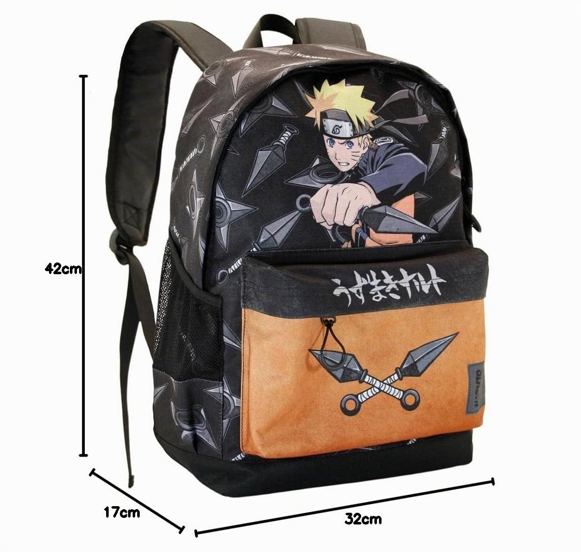 Naruto Weapons-Sac à dos ECO 2.0, Noir