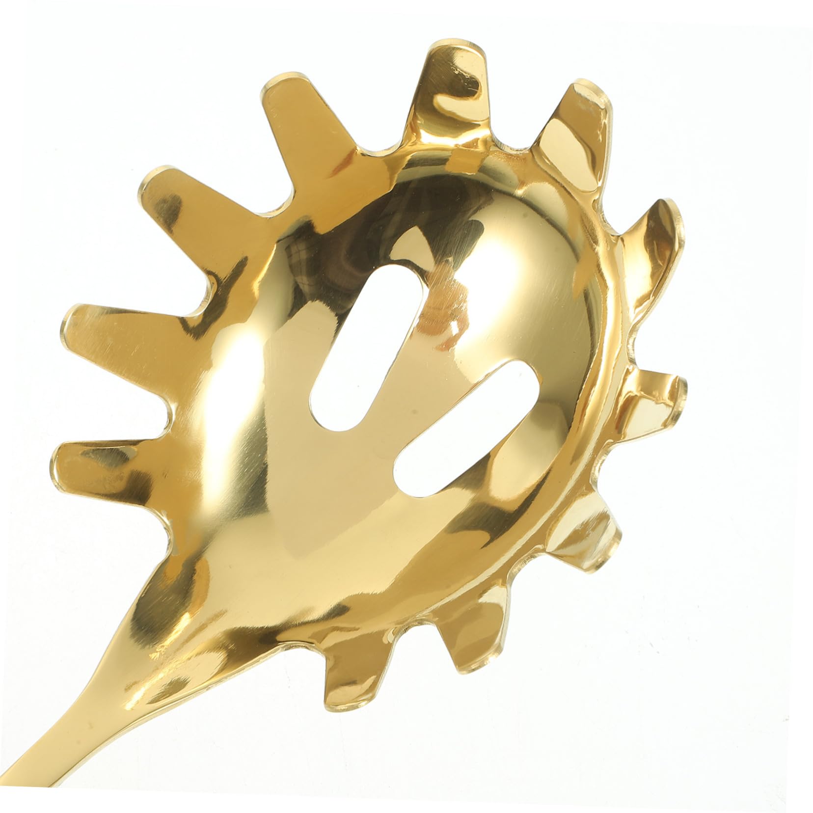 Pastalöffel aus 304 Edelstahl für Nudeln und Küche Gold