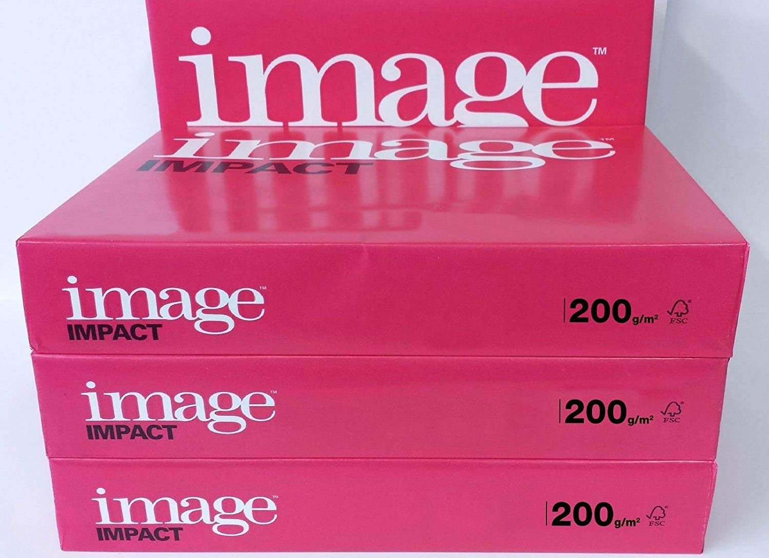 A5 200gsm 'IMAGE IMPACT' Smooth White Card (1000 Sheets). Premium Quality Printing Results.
