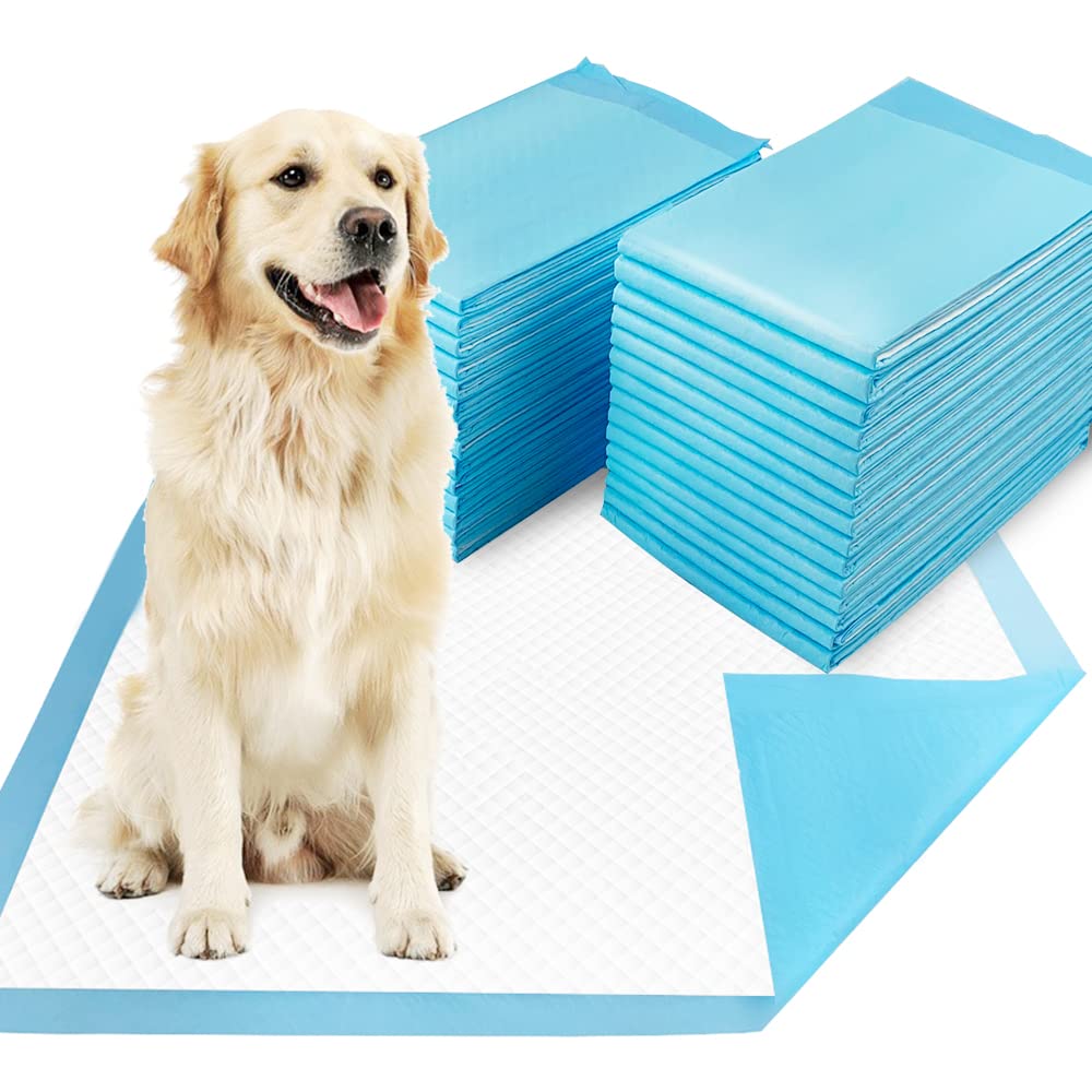 Dog Pee Pads Extra Large 30"x36", 30 Count Super Absorbent Pee Pads for Dogs, Disposable Urine Bed Pads for Doggie, Thicken XXL Puppy Pads, Piddle Pads X-Large for Indoor,...