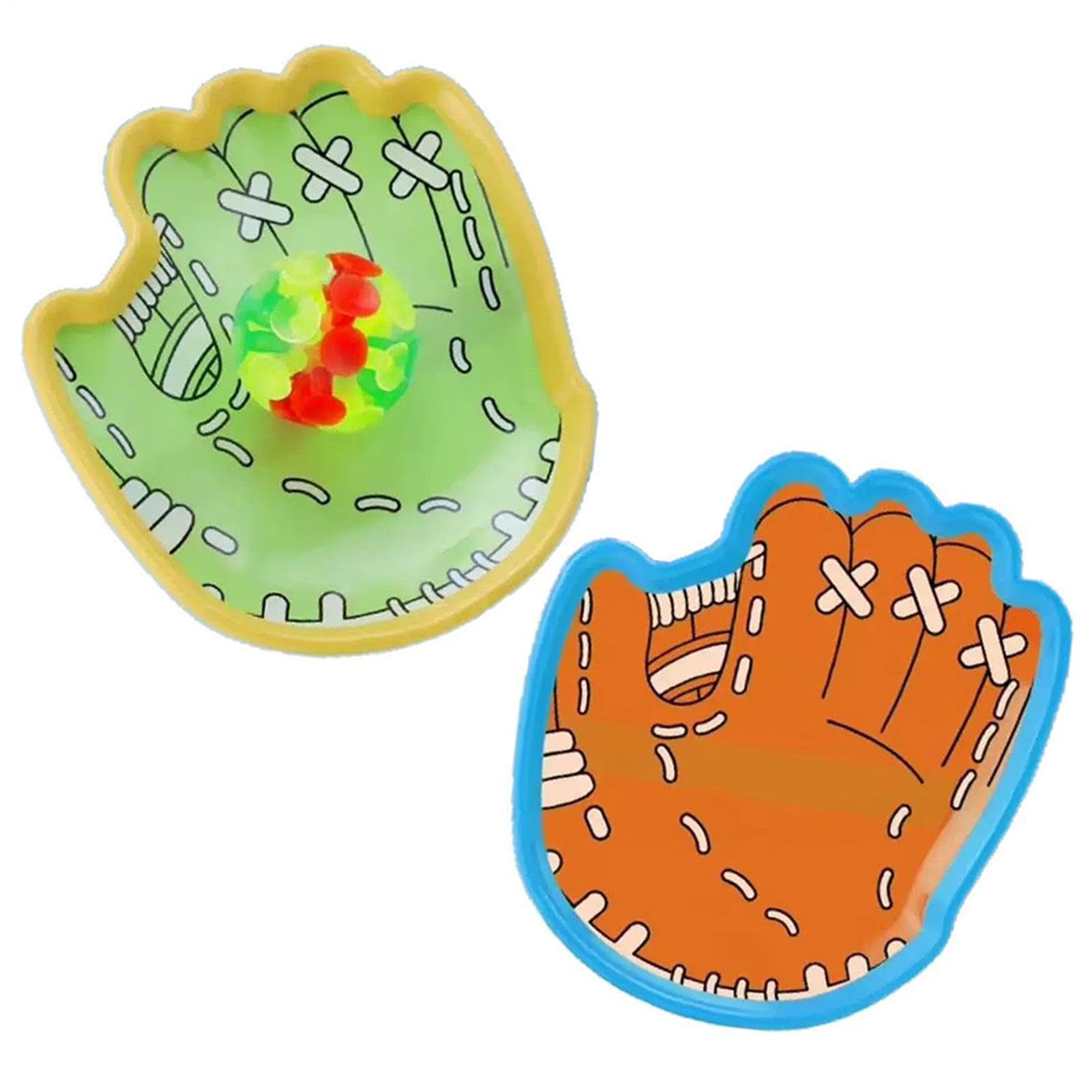 Toss and Catch Ball Set Interactive LED Fun Gloves