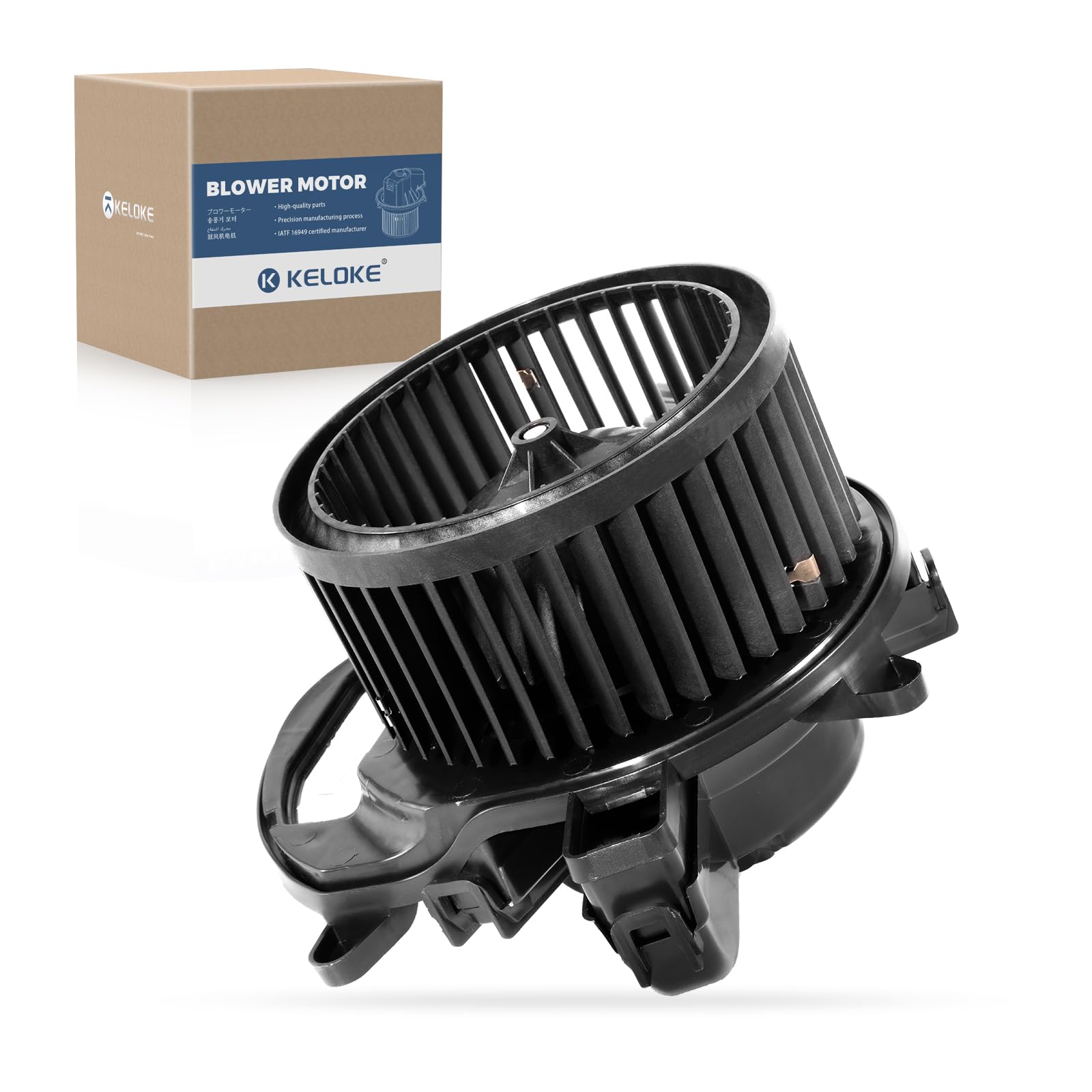 KELOKE HVAC Heater Blower Motor Fan Fit for Chevrolet &amp; GMC Vehicles | Silverado 1500 2019-2021, Silverado 2500 HD/Silverado 3500 HD/Sierra 1500/Sierra 2500 HD/Sierra 3500 HD 2020-2021, BM10143C